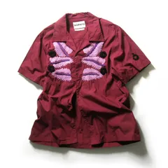 【新品】 NOMA t.d. ／ ノーマティーディー　刺繍 半袖シャツ クラフトワーク コットン オープンカラーシャツ NOMARHYTHM TEXTILE ノーマリズムテキスタイル ｜ 春夏のサムネイル