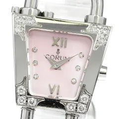 【CORUM】コルム 時計 ハートビート ダイヤベゼル クォーツ 箱 余りコマ コルム CORUM トラピーズ 106.406.47 クオーツ メンズ