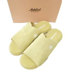 新品 CONVERSE ADDICT コンバースアディクト ONE STAR SANDAL ワンスターサンダル US7.5(26cm) SAND スエード ベージュ シューズ g6867