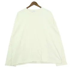 MONO-MART モノマート 通年★ 長袖 カットソー ロングスリーブ Tシャツ Sz.M メンズ 白