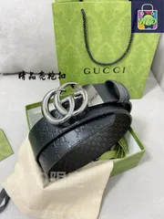 【今日特価】Gucci New Reversible Leather Belt ダブルフェイス