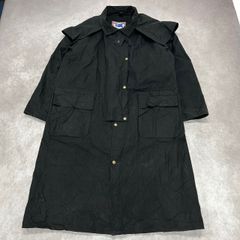 KOOLAH アウター ジャケット オイルドコート ダスターコート ロング丈 フロントボタン 2ポケット 古着 USED ヴィンテージ VINTAGE カジュアル