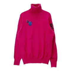 サイズ：0 PEARLY GATES パーリーゲイツ  タートルネック ニットセーター  ピンク系 [240101356980] ゴルフウェア レディース ストスト