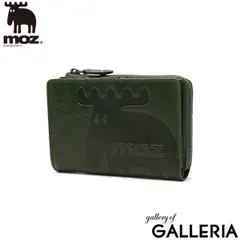 モズ 財布 moz L字ファスナー Elk 二つ折り財布 L字ファスナー ウォレット 本革 牛革 レザー スウェーデン レディース ZNWE-86120 Greenのサムネイル