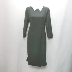 ◇ ⊂ CHOCOA チョコア マタニティ 長袖 ロング丈 ワンピース サイズF ブラック レディース E  【1411280011171】