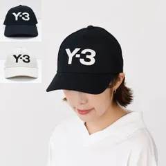 Y-3 ワイスリー 帽子 キャップ LOGO CAP JP1142 JP1144 レディース ユニセックス ブラック ホワイト コットン adidas アディダス ロゴ刺繍