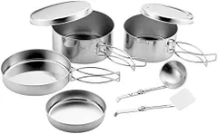 【特価商品】防災 釣り 登山 サイクリング ツーリング バイク ソロキャンプ コンパクト 軽量 鏡面仕上げ OD-1 日本製 収納袋なし ツーリングクッカー8点セット クッカーセット キャンプ アウトドア TSUBAME in Made