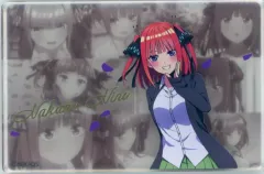 【中古】アクリルスタンド・アクリルパネル 中野二乃 アクリルブロック 「五等分の花嫁展 MESSAGE」