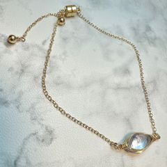 デュモルチェライトインクオーツ ブレスレット
