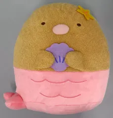 【中古】ぬいぐるみ とんかつ すみっコとうみっコ マーメイドころっとぬいぐるみ 「すみっコぐらし」