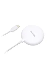 【数量限定】14シリーズ / 15 iPhone Lite（マグネット式ワイヤレス充電器） ホワイト Pad Magnetic PowerWave Anker