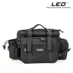 LEO 3WAY 釣りバッグ フィッシングバッグ 多機能 釣り袋 大容量　防滴