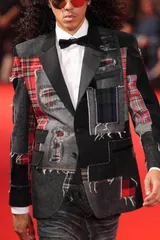 JUNYA WATANABE MAN 25ss 綿デニム パッチワークジャケット S ジュンヤワタナベマン 2025ss AD2024 WO-J009 新品 COMME des GARCONS コムデギャルソン