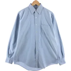 古着 ブルックスブラザーズ Brooks Brothers MAKERS 長袖 ボタンダウンシャツ USA製 メンズM相当/eaa513265