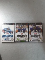 PS2　マッデンNFLスーパーボウル3本セット