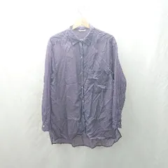 ◇ ⊂ THROW SLY 長袖 シアーシャツ サイズＦ パープル レディース E  【1503050002219】