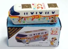 【中古】トミカ 1/199 ディズニーリゾートライン 30周年ver.(ホワイト×グレー) 「トミカ ディズニービークルコレクション」 東京ディズニーリゾート限定