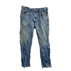 Wrangler デニムパンツ W34 ラングラー ブルー コットン メキシコ製 古着卸 アメリカ仕入 2502-478