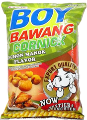 【3個セット】BOYBAWANG　ボーイバワン　レチョンマノック(フィリピンローストチキン)　トウモロコシの粒をそのまま揚げたスナック