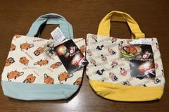 チェンソーマン　ミニトートバッグ　新品　アクリルキーホルダー付き　お弁当　ポチタ