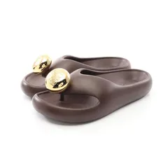 ロエベ LOEWE サンダル フォーム ペブル L815465XAD880539 ブラウン ラバー サンダル レディース 新品のサムネイル