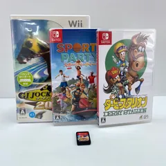 【まとめ売り4点】ゲームソフト switch3点・Wii1点