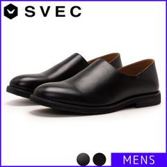 【新品】 スリッポン メンズ SVEC シュベック ブラック 黒 2way バブーシュ かかとが踏める ビジネスシューズ スニーカー 軽量 おしゃれ シューズ 靴 25 25.5 26 26.5 27 27.5 28 SPT068-12-S