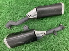 Miodrii 絶版 二本出しチタンマフラー 50、8汎用サイレンサー - メルカリ