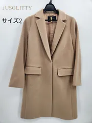 2025年最新】JUSGLITTY チェスターコートの人気アイテム - メルカリ