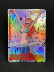 ワンピースカード ナミ コミパラ OP01-016 スーパーパラレル MA463