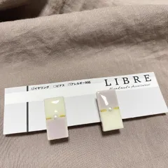 美濃焼タイル＊ノンホールピアス