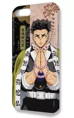 【中古】携帯ジャケット・カバー デザイン06(悲鳴嶼行冥) デザジャケット iPhone7 Plus/8 Plusケース＆保護シート Ver.2 「鬼滅の刃」