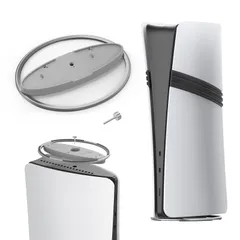 縦置きスタンドps5 放熱改善ps5 pro 傷付き防止 スタンド 地震対策 専用，転倒防止 ps5 5 PlayStation slim スタンド，For スタン，ps5 用 PS5 周辺機器 PRO/ Slim/PS5 （デジタル/ディスク版対応）(グレー