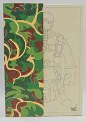 HOTTOYS HIGH ALTITUDE LOW OPENING (クリーム色箱 迷彩緑帯)