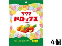 サクマ製菓 サクマ ドロップス 105g×4個 賞味期限2026/06