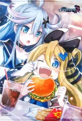 【中古】タペストリー 人魚姫＆ラプンツェル 描き下ろしB2タペストリー 「PS4ソフト 神獄塔 メアリスケルター2」 トレーダー購入特典