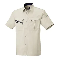 【新品・7営業日以内発送】4930269260371 Early Bird 416 ハンソデシヤツ 色：シルバーグレーXネイビー サイズ：5L【沖縄離島販売不可】のサムネイル