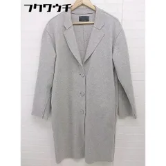■ EMODA エモダ 長袖 コート サイズF グレー系 レディース  【1110040007149】