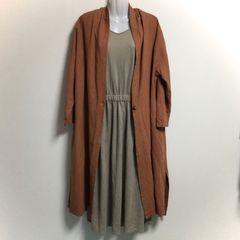 柿渋ロングコート【フリーサイズ】