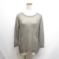 Theory luxe - セオリーリュクス 麻リネン サマーニット プルオーバー 38 グレー タグ付き Theory luxe - 新品 theory luxe セオリーリュクス ニット