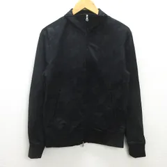 H■ヴァンキッシュ/BLACK BY VANQUISH 迷彩/カモフラ柄 トラックジャケット ジャージ【M】黒/MENS■36【中古】のサムネイル