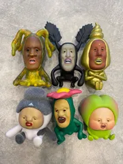 【７個セット】　こびとづかん おすわりマスコット 1 おすわりマスコット 2 こびとずかん　こびと図鑑　イチゴクレナイ　バイブスマダラ　アラシクロバネ　タカラコガネ　カクレケダマ　カクレモモジリ　シークレット　スモモノウチ　リトルハナガシラ