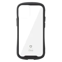 【新品】 iFace Reflection iPhone 12 mini ケース クリア 強化ガラス (ブラック) 1