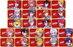 【中古】バッジ・ピンズ 全22種セット トレーディング缶バッジ 「カラフルピーチ×ウェンディーズ・ファーストキッチン」