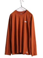 【お得なクーポン配布中!】 ノースフェイス ヴェイパーウィック ストレッチ 長袖 Tシャツ メンズ L / The North Face vaperwick ロンT ベースレイヤー 薄手 オレンジ