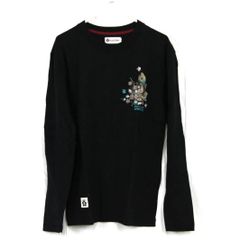 F-0059　GO-COO!!SAKURA ロングTシャツ　黒　Mサイズ