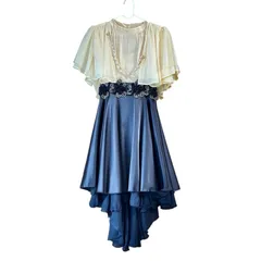 パーティー ドレス　結婚式　ボレロ　セット　お呼ばれ　謝恩会　発表会