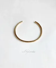 【SUS 316L[サージカルステンレス]】Straight bangleリング