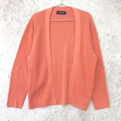 NANO universe ナノユニバース 長袖 カーディガン オレンジ Mサイズ 〇◇