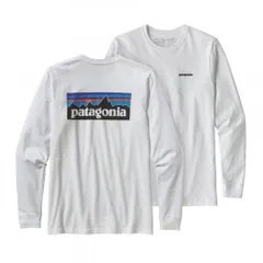 パタゴニア patagonia ロンT S LONG-SLEEVED P-6 ホワイト